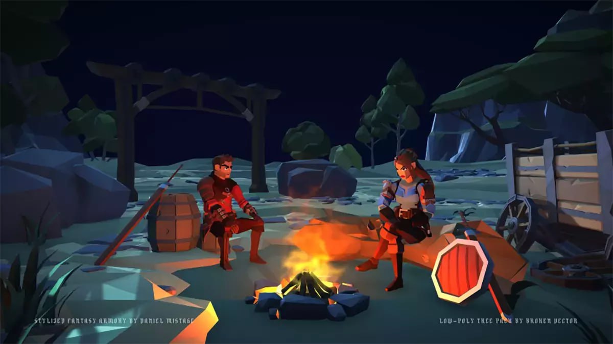 Low-Poly Medieval Fantasy Heroes - Basic Pack📱 - изображение 2